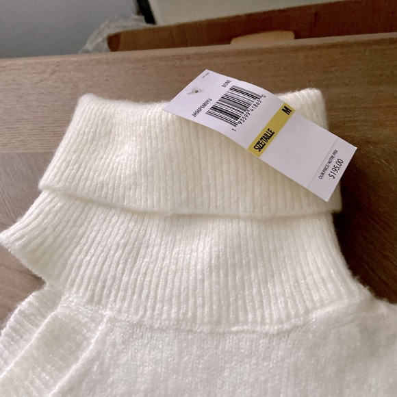 Michael Kors One Shoulder Turtleneck Sweater NWT $195 M - Picture 2 of 8